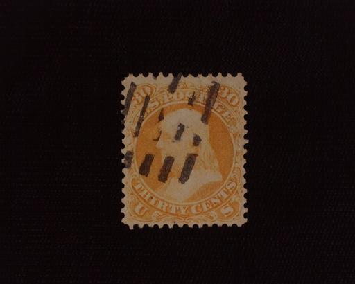 HS&C: US #71 Stamp Used Rich color stamp. VF