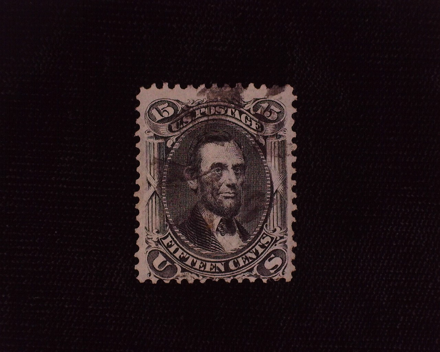 HS&C: US #98 Stamp Used Faint Face Free cancel. F