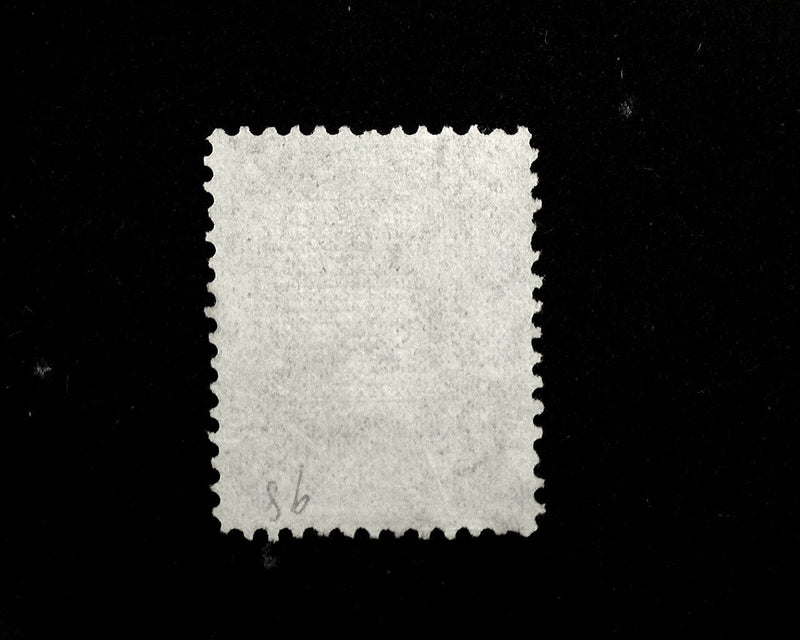 #98 Faint Face Free cancel. F Used - US Stamp