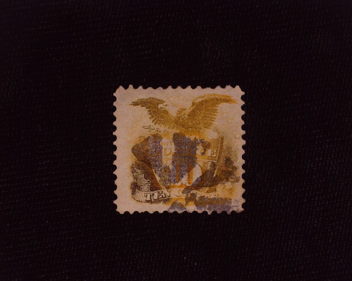 HS&C: US #116 Stamp Used Choice large margin stamp. VF/XF