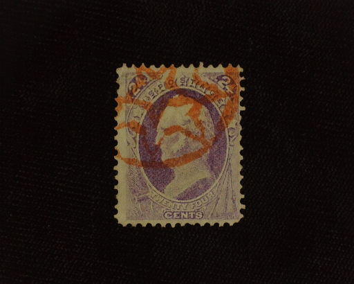 HS&C: US #153 Stamp Used Rich color. F