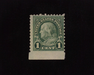 HS&C: US #578 Stamp Mint Fresh bottom margin stamp. F NH