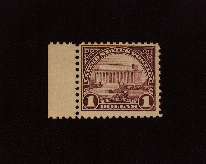 HS&C: US #571 Stamp Mint Fresh margin stamp. F/VF NH