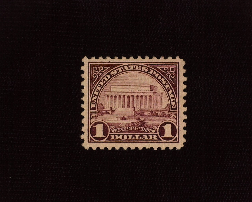 HS&C: US #571 Stamp Mint Fresh rich color. VF/XF NH