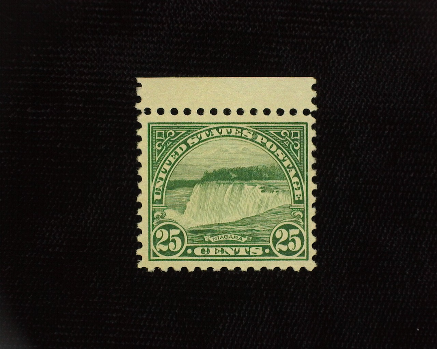 HS&C: US #568 Stamp Mint Fresh sheet margin stamp. VF NH