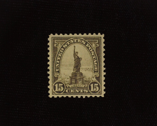 HS&C: US #566 Stamp Mint A gem! XF/S NH