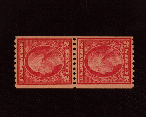 HS&C: US #487 Stamp Mint Fresh vertical pair. VF/XF NH