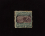 HS&C: US #120 Stamp Used Corner crease. Good color and faint cancel. F