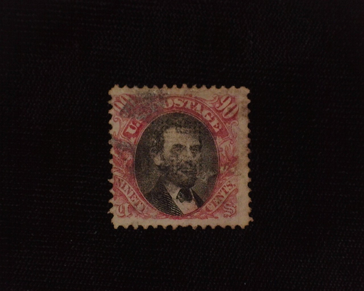 HS&C: US #122 Stamp Used Small faults. Nice color and faint cancel. F