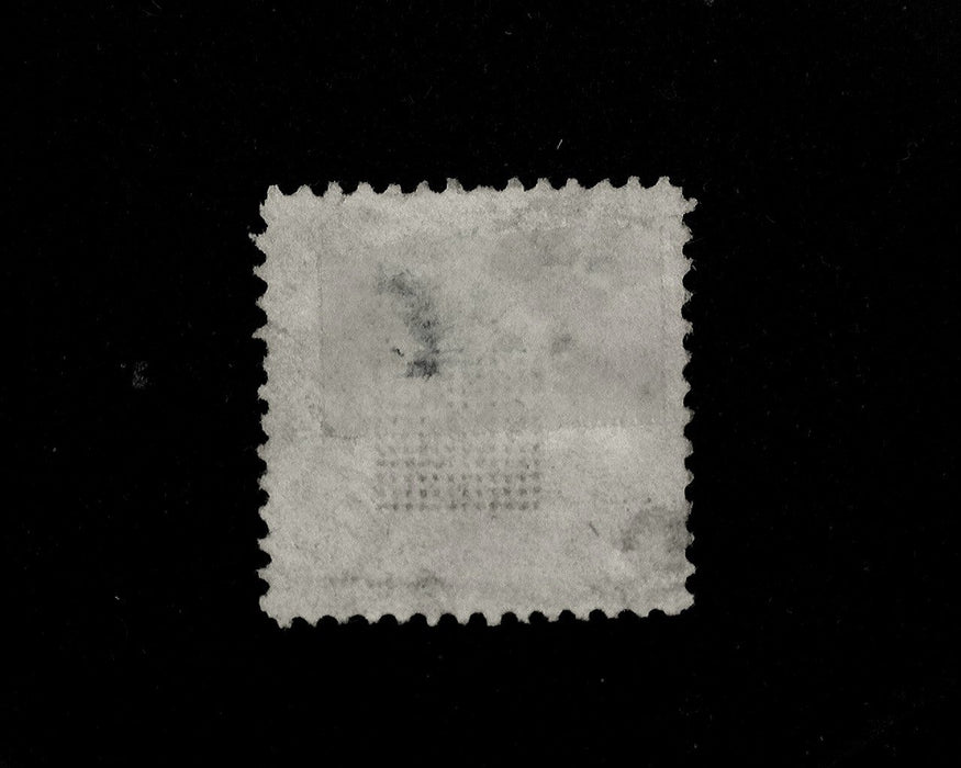 #122 Used Small faults. Nice color and faint cancel. F US Stamp