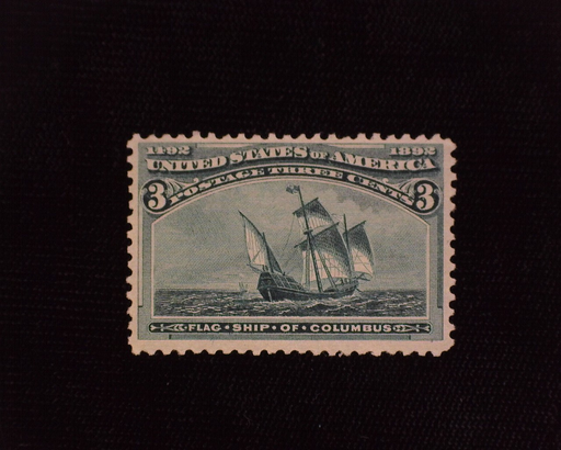 HS&C: US #232 Stamp Mint Rich color. F/VF NH