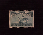 HS&C: US #232 Stamp Mint Fresh and choice. VF/XF NH
