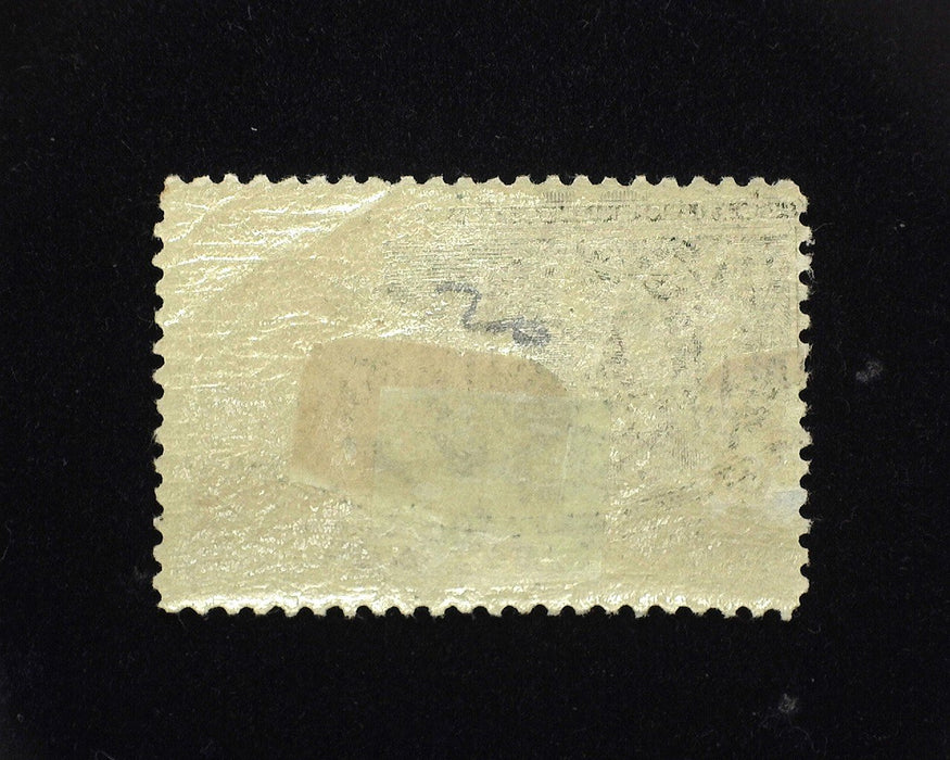 #234 Rich color large margin stamp. Tiny perf thin. Mint XF H US Stamp