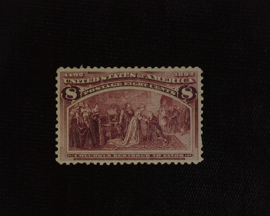 HS&C: US #236 Stamp Mint Fresh. VF/XF NH