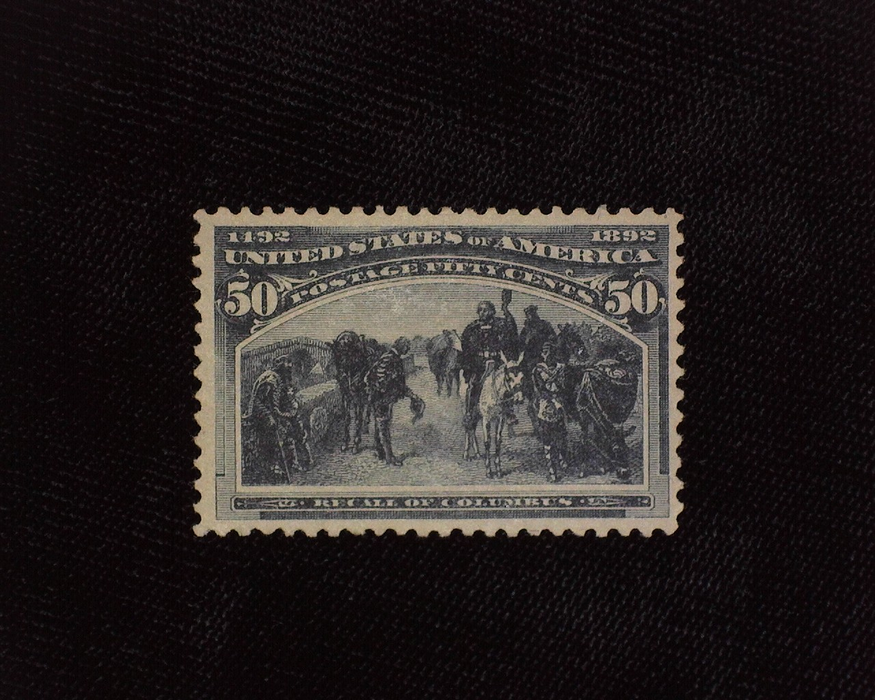 HS&C: US #240 Stamp Mint No gum. VF/XF
