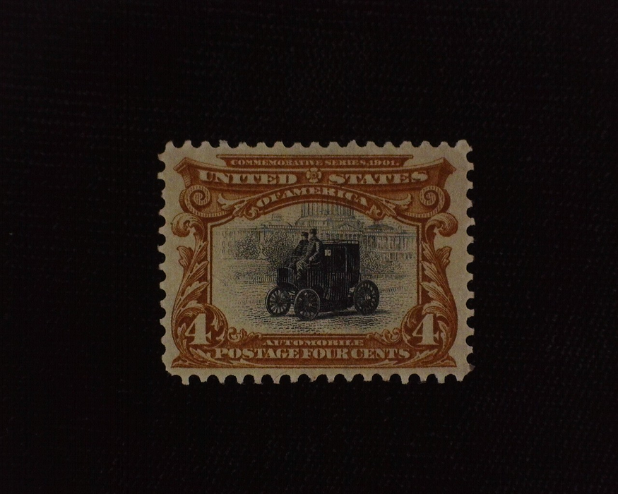HS&C: US #296 Stamp Mint Fresh. VF/XF LH
