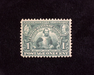 HS&C: US #328 Stamp Mint F/VF NH