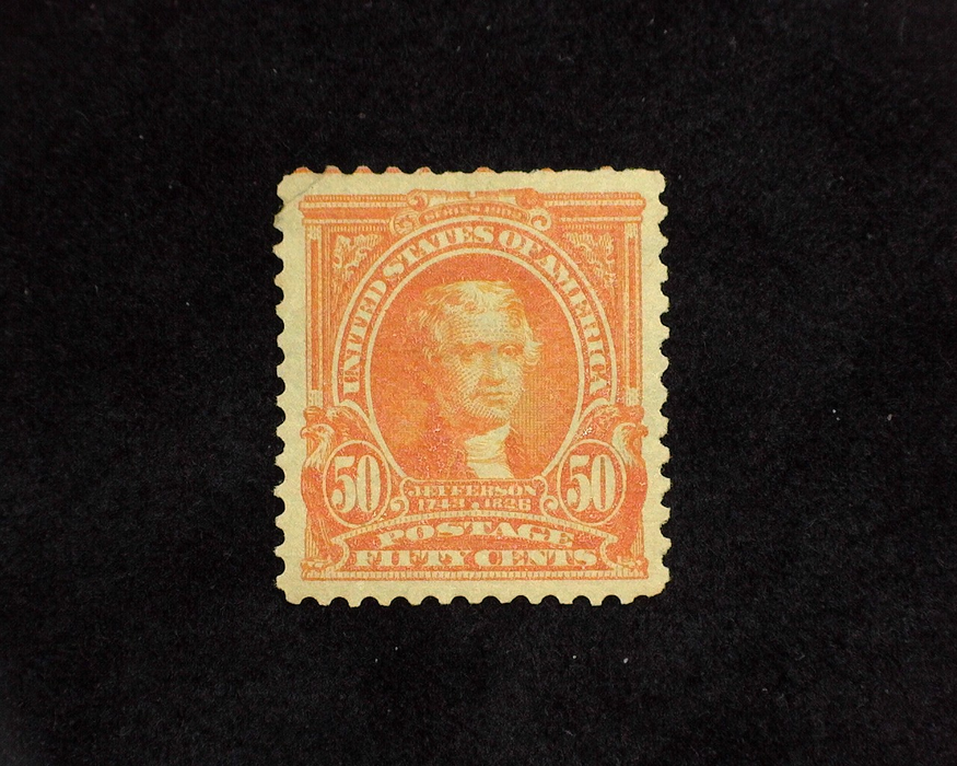 HS&C: US #310 Stamp Mint No gum thins. XF