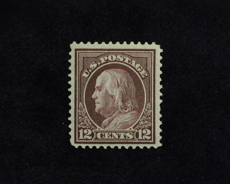 HS&C: US #417 Stamp Mint F/VF NH
