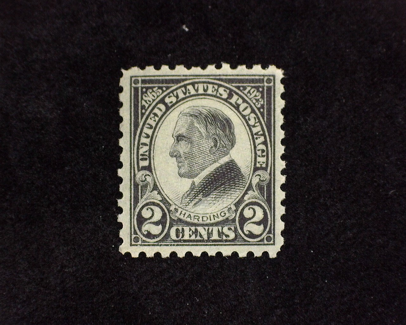 HS&C: US #612 Stamp Mint XF NH