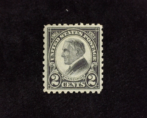 HS&C: US #612 Stamp Mint XF NH