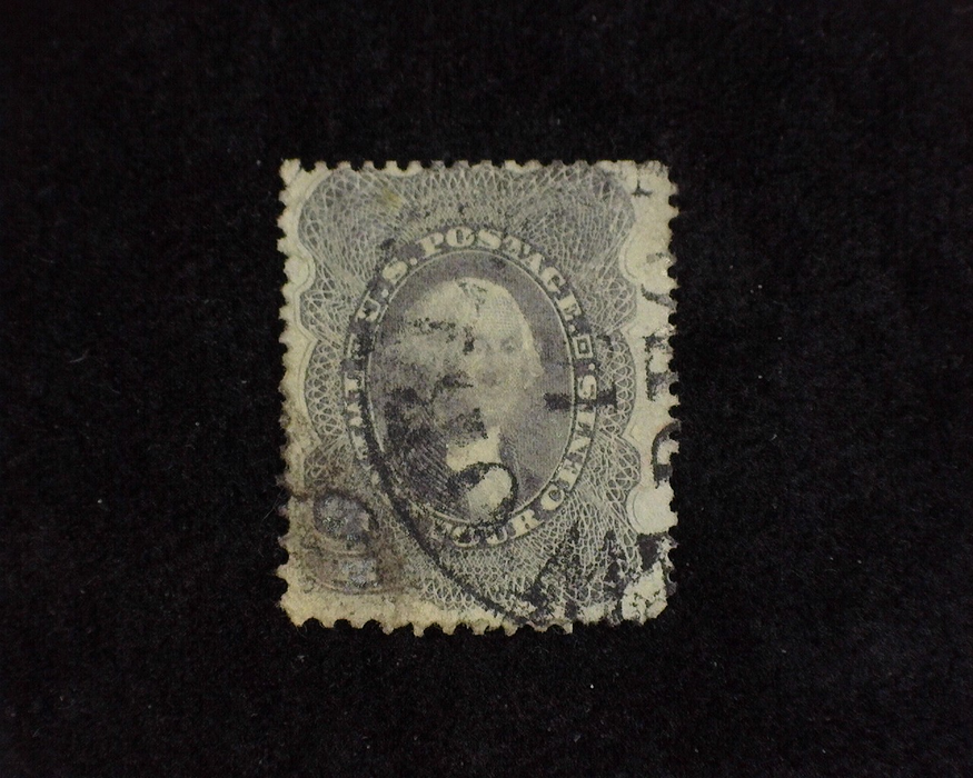 HS&C: US #37 Stamp Used Thin. F/VF