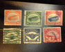 HS&C: US #C1 - 6 Stamp Used Complete used set. F