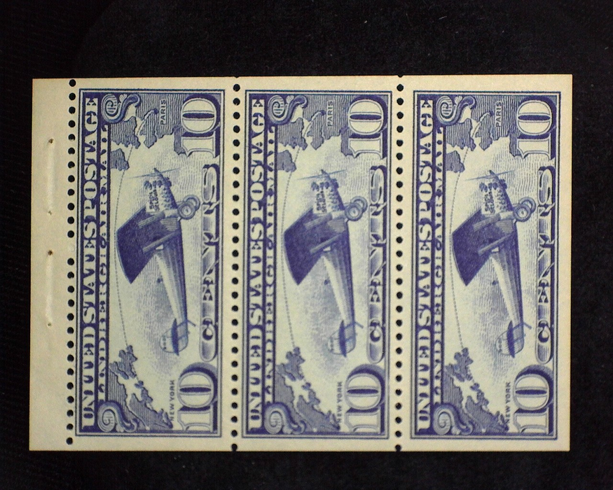 HS&C: US #C10a Stamp Mint Fresh booklet panes. VF/XF NH