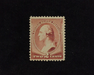 HS&C: US #210 Stamp Mint Fresh. F/VF NH
