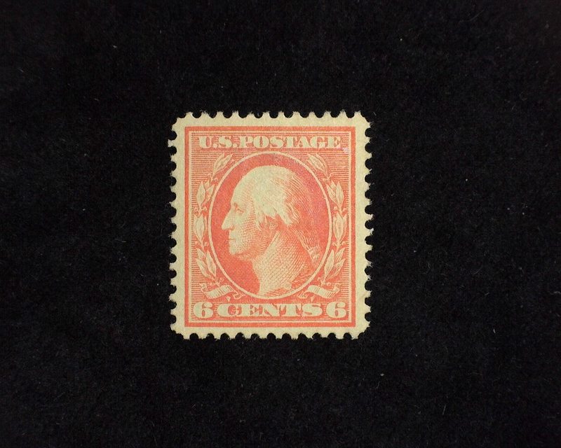 HS&C: US #336 Stamp Mint Brilliant color. VF/XF LH