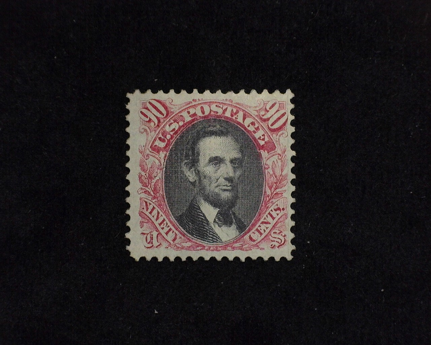 HS&C: US #122 Stamp Mint Bright color stamp with distrubed o.g. Nice appearance. F/VF