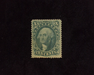 HS&C: US #32 Stamp Mint 4-15 P.S.E. certificate stating unused o.g. never hinged with pulled perf and a vertical crease. Unpriced in Scott as NH. VF NH