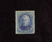 HS&C: US #185 Stamp Mint 4-15 P.S.E. certificate stating NH with toned spot on back. Great color. VF/XF NH