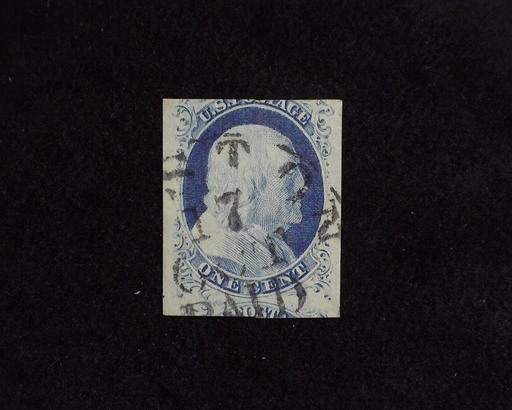 HS&C: US #9 Stamp Used Fresh. F/VF