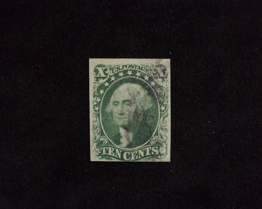 HS&C: US #15 Stamp Used Rich color and faint cancel. F