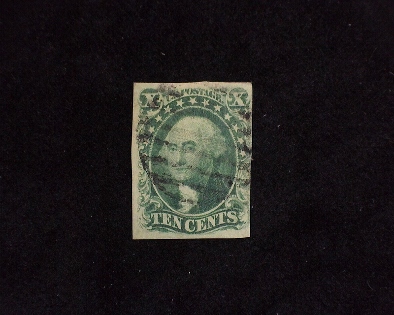 HS&C: US #15 Stamp Used Fresh. F