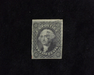 HS&C: US #17 Stamp Used 3 1/2 margin stamp. Faint cancel and intense color. F/VF