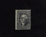 HS&C: US #17 Stamp Used Two margin stamp. Good color. F