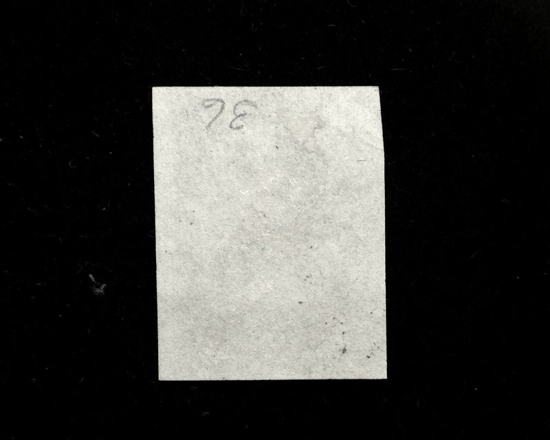 #17 Two margin stamp. Good color. F Used - US Stamp