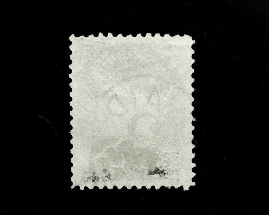 #63 Used Fresh stamp with Black "Paid 3" cancel. Vf/Xf US Stamp