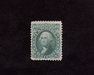 HS&C: US #68 Stamp Mint No gum. Perf fault at bottom. F/VF