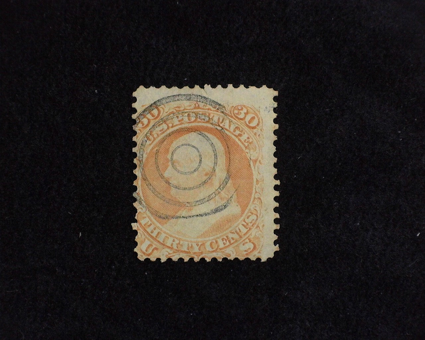 HS&C: US #71 Stamp Used Minute corner crease and perf fault.