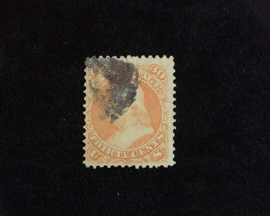 HS&C: US #71 Stamp Used F