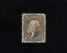 HS&C: US #76 Stamp Used Regummed. Horizontal gum crease. F/VF