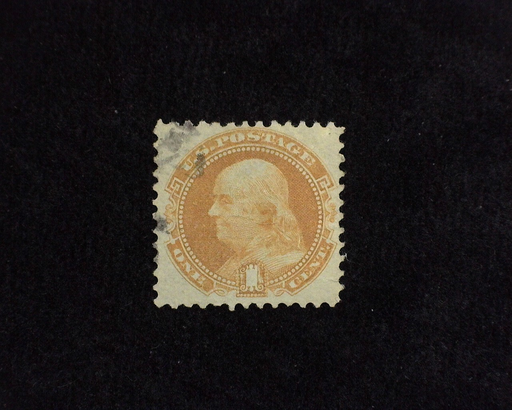 HS&C: US #112 Stamp Used Internal paper wrinkle. Face free cancel. F
