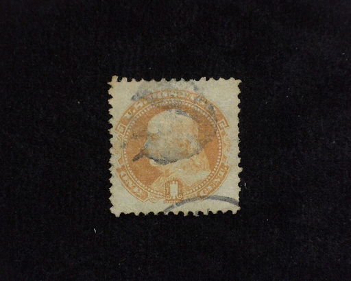 HS&C: US #112 Stamp Used Fresh. F/VF