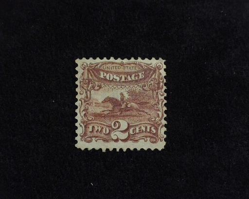 HS&C: US #113 Stamp Mint No gum. F