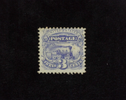 HS&C: US #114 Stamp Mint Thins. No gum. F