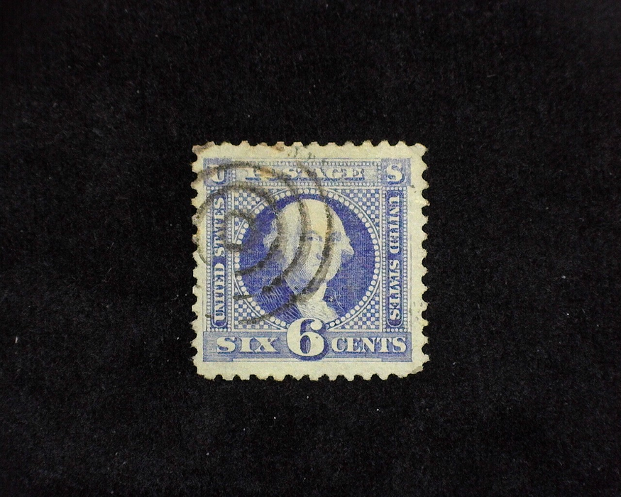 HS&C: US #115 Stamp Used Fresh stamp with Black Target cancel. VF