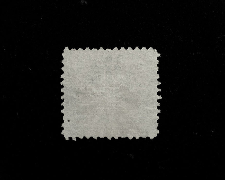 #116 Fancy geometric cork cancel. Used F US Stamp